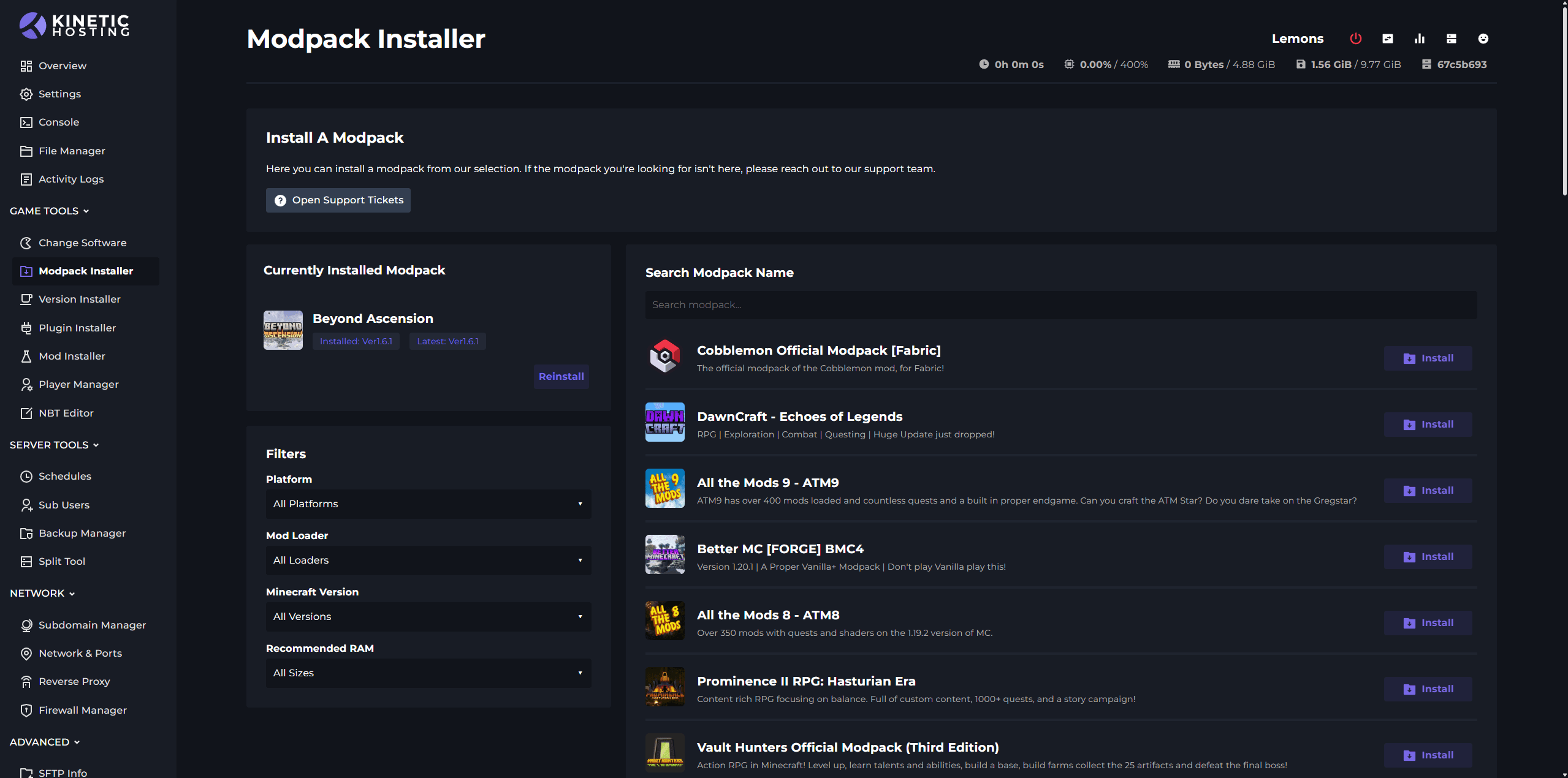 Modpack Installer