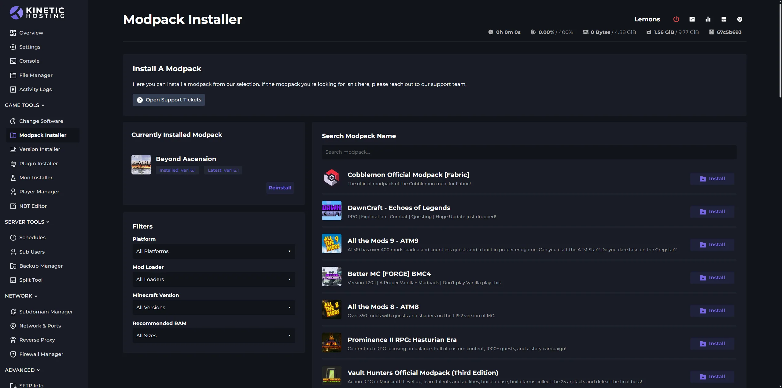 Modpack Installer
