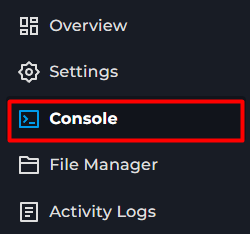 Console
