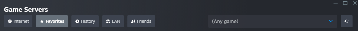 Steam Server Finder