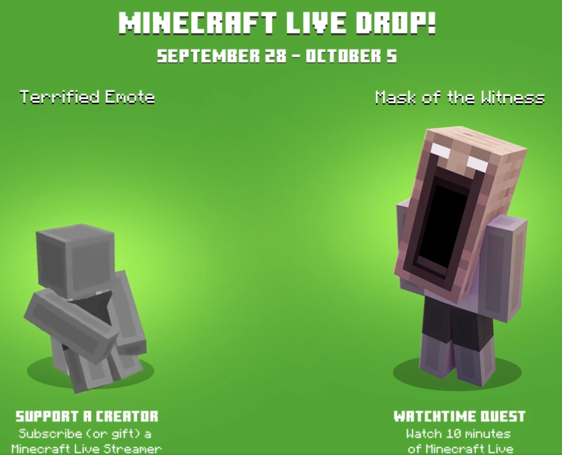 Minecraft Twitch Drops